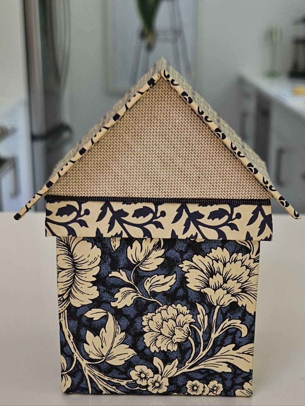 Wallpaper Jewlery Trinket Box Handmade